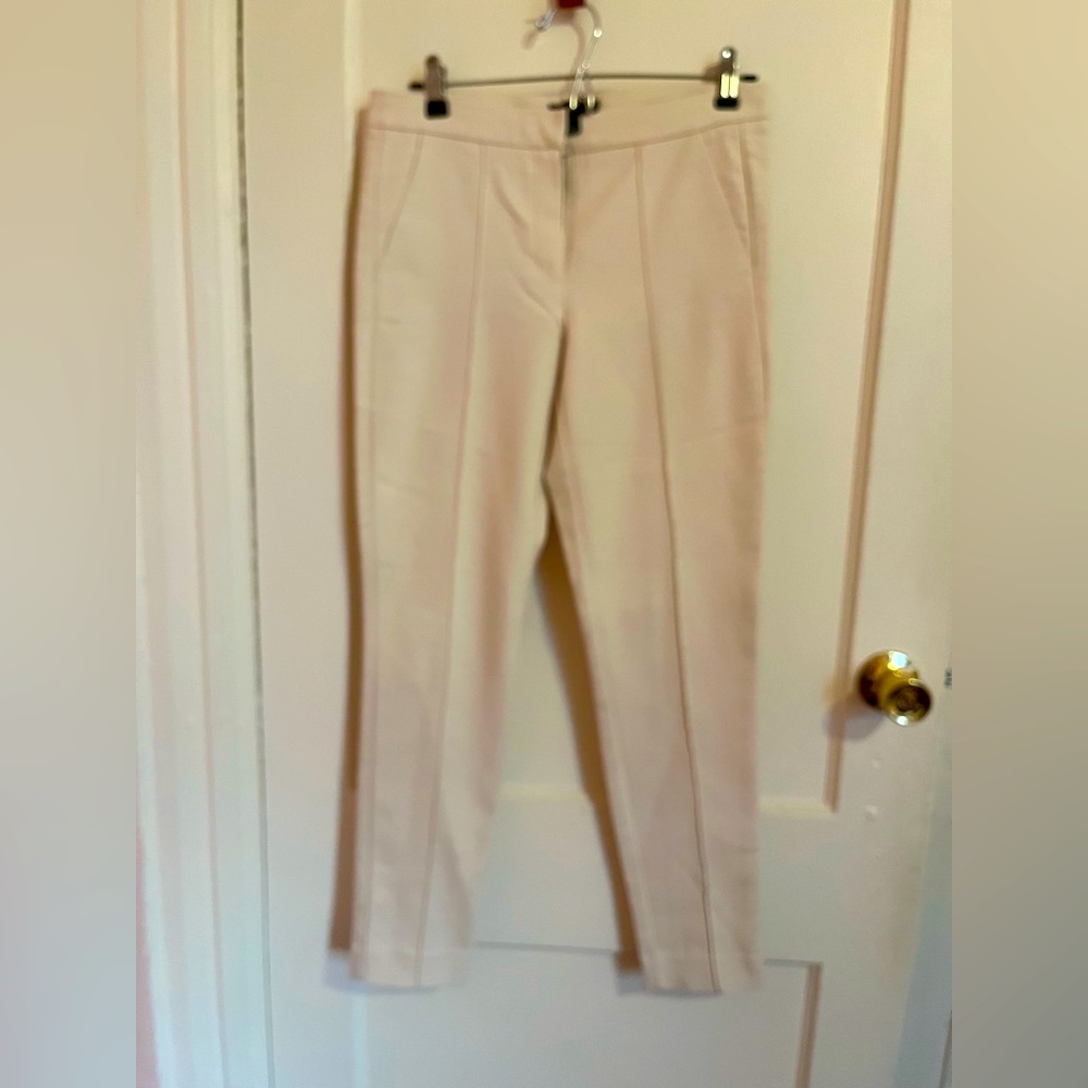 Mango Beige cropped pants